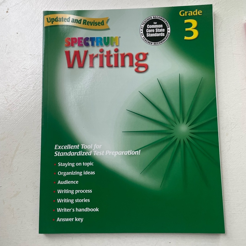 Spectrum writing grade 3
